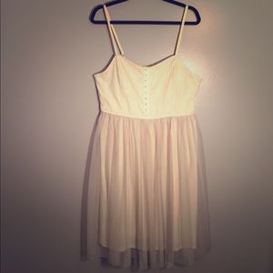 COPY - COPY - Blush pink tulle sweetheart dress